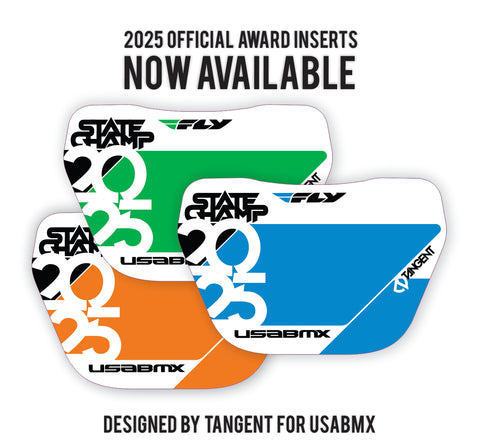 2025 Number Plate Insert