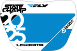 2025 Number Plate Insert