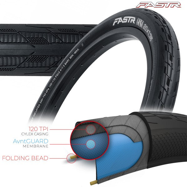 Tioga Fastr-X BLK LBL | S-SPEC Tire